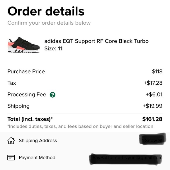 Adidas EQT size 11 - Picture 2 of 7